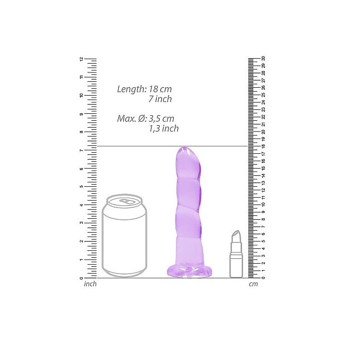 Kristalheldere Dildo - Paars-kristalheldere-dildo-paars-3.jpg