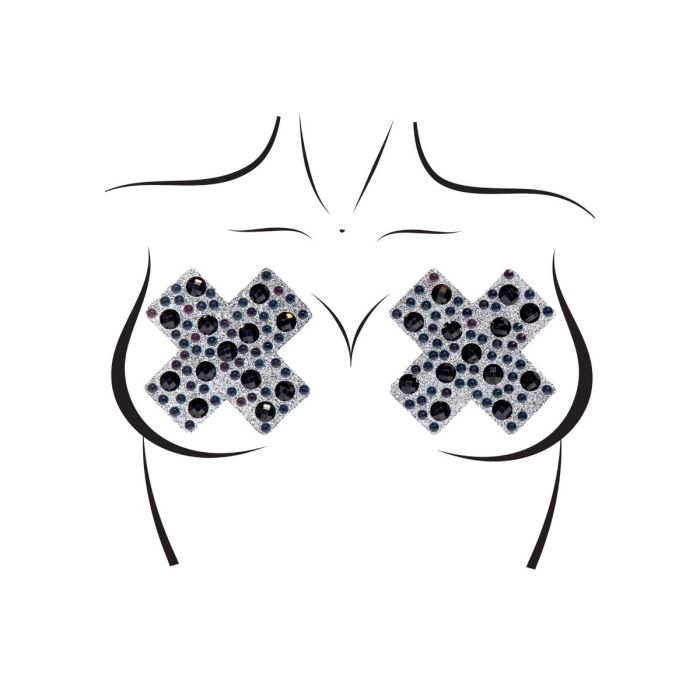 Leg Avenue X Factor Nipple Jewels Sticker - Zwart-leg-avenue-x-factor-nipple-jewels-sticker-zwart-1.jpg