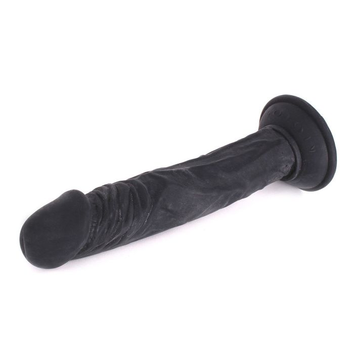 Leren Strap On Met Zwarte Dildo - 23 cm-leren_strap_on_met_zwarte_dildo_-_23_cm_dildo_los.jpg
