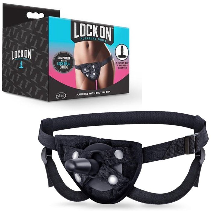 Lock On Strap-on Harnass - Zwart-lock-on-harnas.jpg