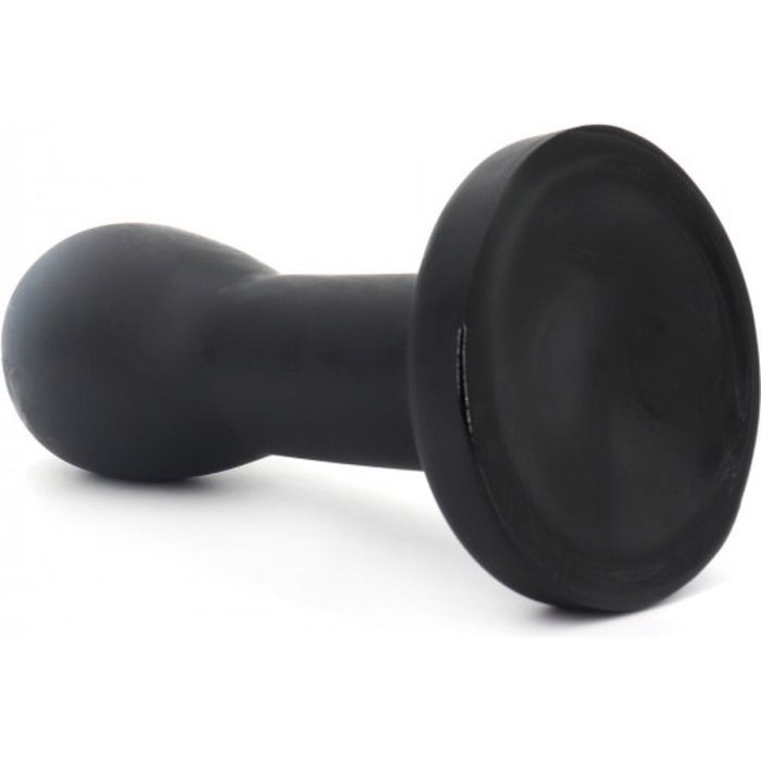 X-MEN XXL Buttplug Conehead - Zwart-lusty-xxl-buttplug-conehead-liggend.jpg