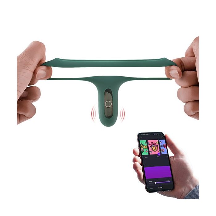 Magic Motion Rise Smart Draagbare Cockring - Groen-magic-motion-rise-smart-draagbare-cockring-groen-4.jpg