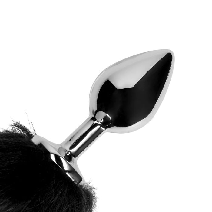 Metalen Buttplug Fox Tail - Zwart-metalen-buttplug-fox-tail-zwart-7.jpg