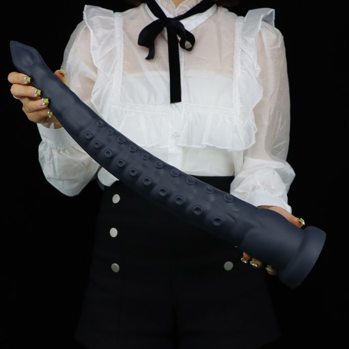 Monster Dildo Tentacle L - 55 cm - zwart-monster-dildo-octopus-zwart-2.jpg