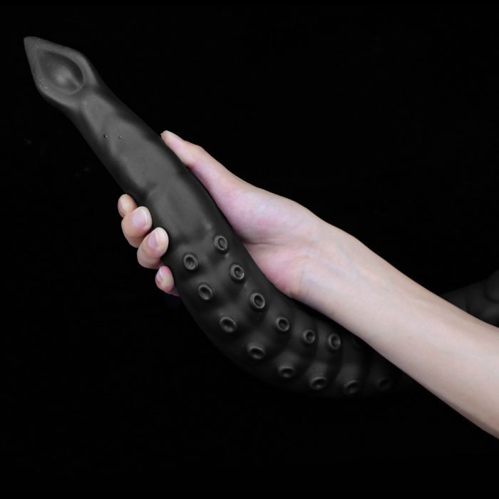 Monster Dildo Tentacle L - 55 cm - zwart-monster-dildo-octopus-zwart-3.jpg