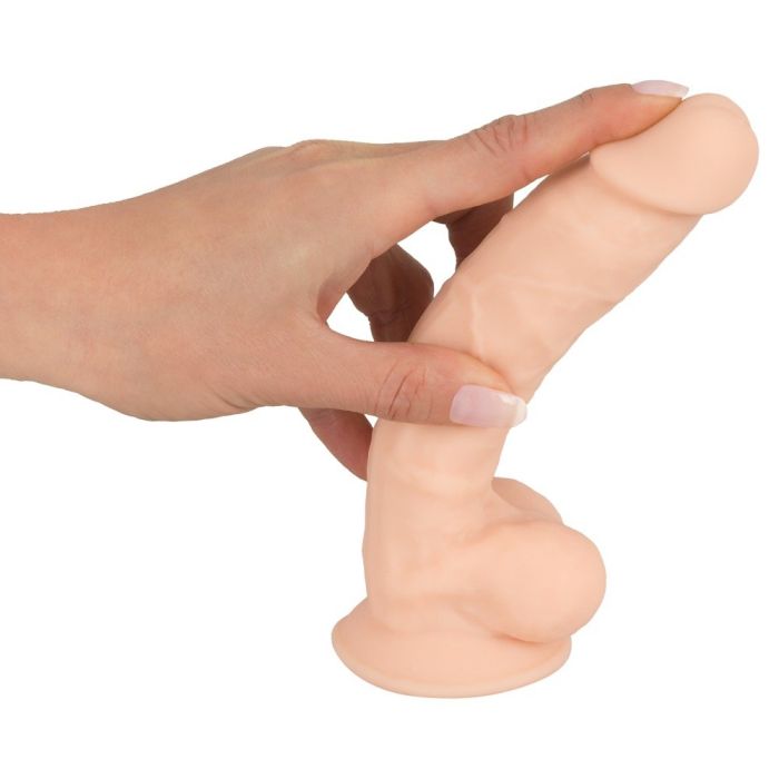 Natuurlijke Dildo met Zuigmond Model 1 - 18.8 cm-natuurlijke-dildo-met-zuigmond-model-1-18-8-cm-buigzaam.jpg