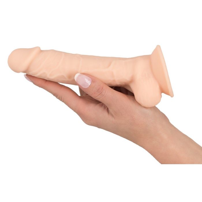 Natuurlijke Dildo met Zuigmond Model 1 - 18.8 cm-natuurlijke-dildo-met-zuigmond-model-1-18-8-cm-hand.jpg