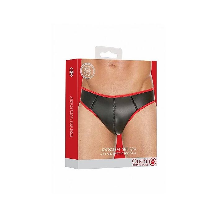 Ouch Puppy Play Neopreen Jockstrap - Rood-ouch-puppy-play-neopreen-jockstrap-rood-2.jpg