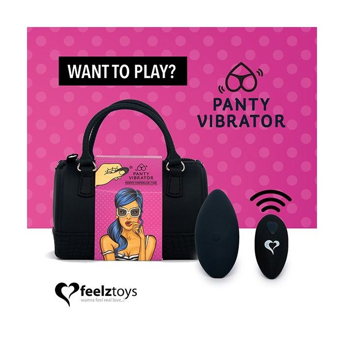 Panty Vibe Remote Controlled Vibrator Zwart-panty-vibe-remote-controlled-vibrator-zwart.jpg