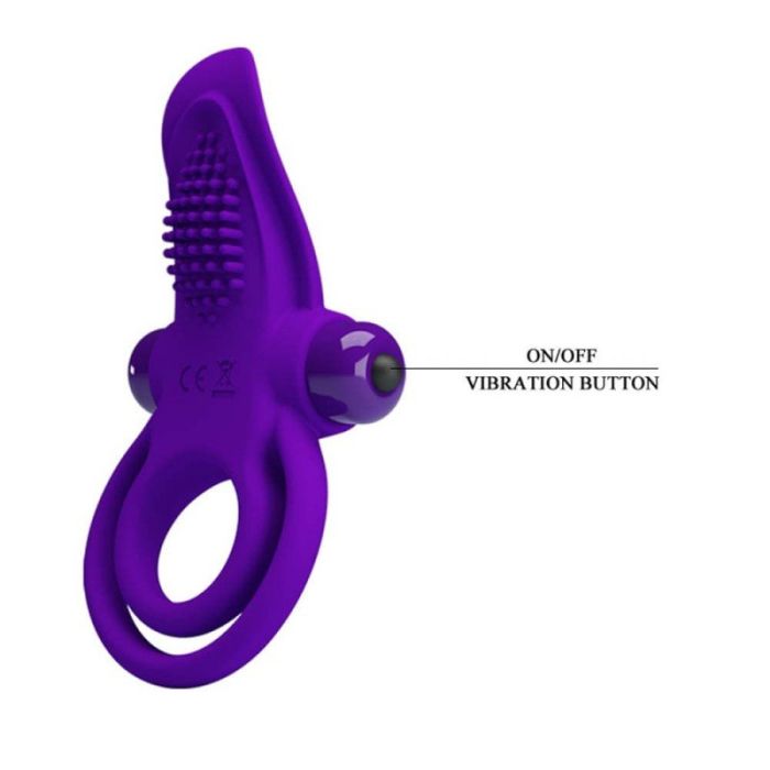 Vibrerende cockring Vibrant Penis Ring -pretty-love-vibrant-penis-ring-purple_3_.jpg
