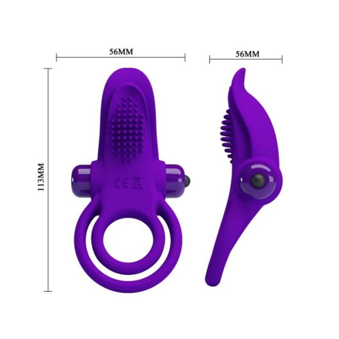 Vibrerende cockring Vibrant Penis Ring -pretty-love-vibrant-penis-ring-purple_5_.jpg