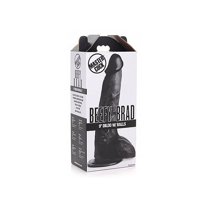 Realistische Dildo Beefy Brad - Zwart-realistische-dildo-beefy-brad-zwart-2.jpg