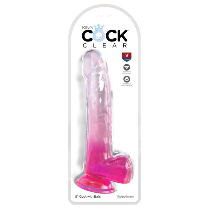 Realistische Dildo King Cock 25 cm - Roze-realistische-dildo-king-cock-25-cm-roze-verpakking.jpg