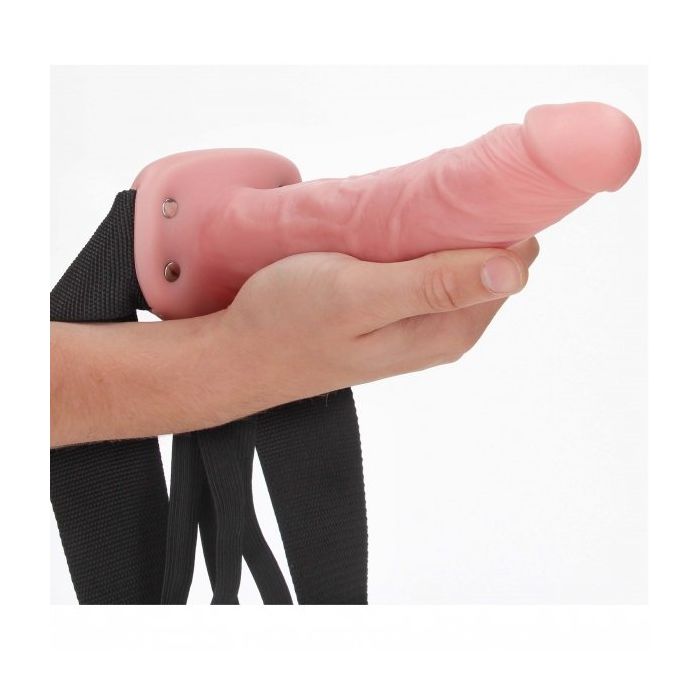 RealRock Holle Strap-On zonder Ballen - 21 cm-realrock-hollow-strap-on-21-cm-grootte.jpg