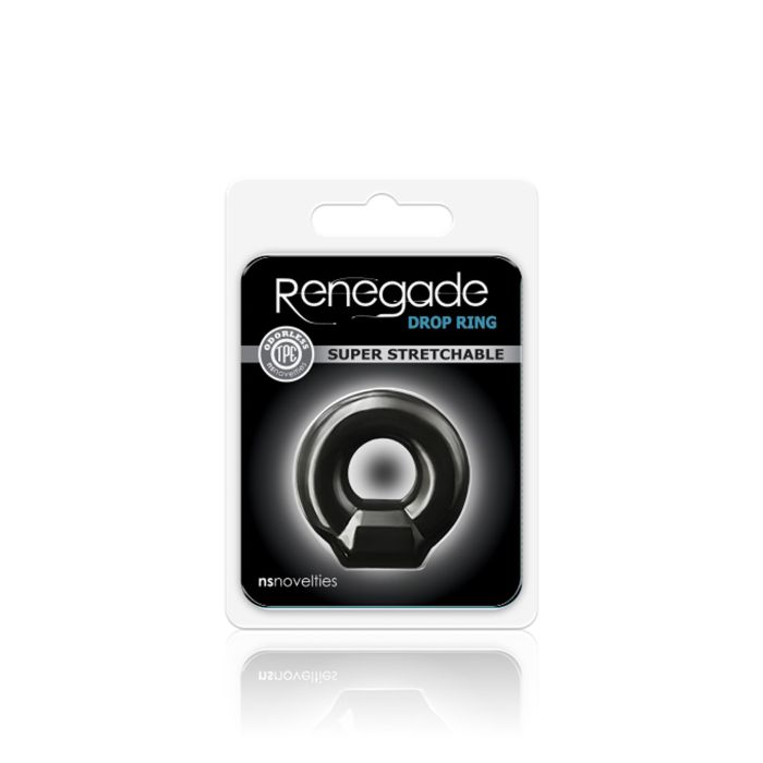 Renegade Rekbare Drop Ring - Zwart-renegade-rekbare-drop-ring-zwart-verpakt.jpg
