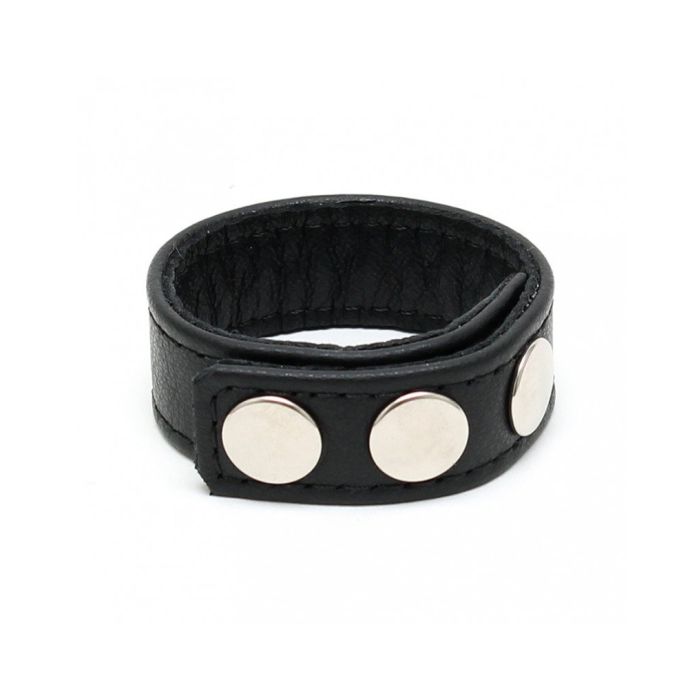 Rimba Leren Cockring met Drukknopen - Zwart-rimba-leren-cockring-met-drukknopen-zwart.jpg