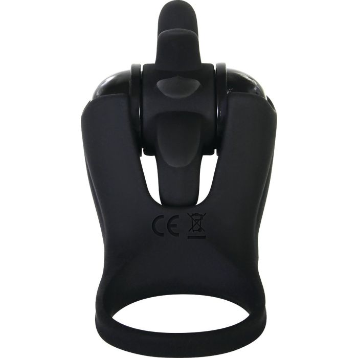 Cockring Leader met clitoris stimulator Zwart-ring-leader-iiii.jpg