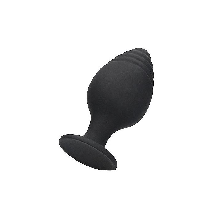 Rippled Butt Plug Set - Zwart-rippled-butt-plug-set-zwart-l.jpg