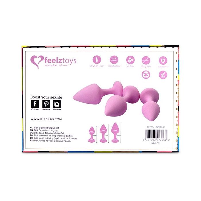 Roze Buttplug Set 3 Stuks - Bibi-roze-buttplug-set-3-stuks-bibi-ak.jpg