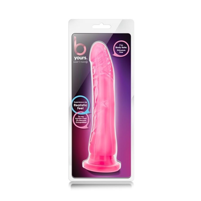 Roze Transparante Dildo Sweet and Hard 23 cm-roze-transparante-dildo-sweet-and-hard-23-cm-verpakt.jpg