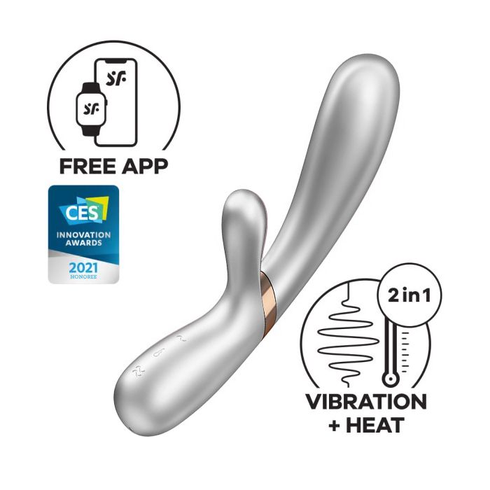Satisfyer Vibrator Hot Lover - Zilver-satisfyer-hot-lover-grijs-1.jpg