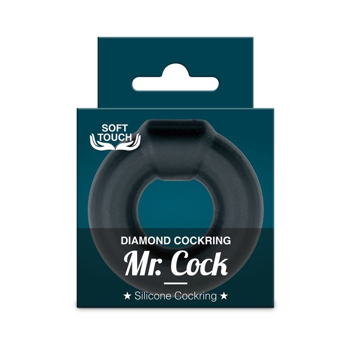Siliconen Cockring Mr. Cock Diamond - Zwart-siliconen-cockring-mr-cock-diamond-zwart-vk.jpg