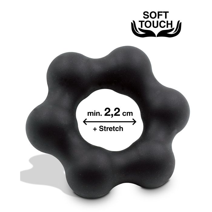 Siliconen Cockring Mr. Cock Flower - Zwart-siliconen-cockring-mr-cock-flower-zwart-afm.jpg