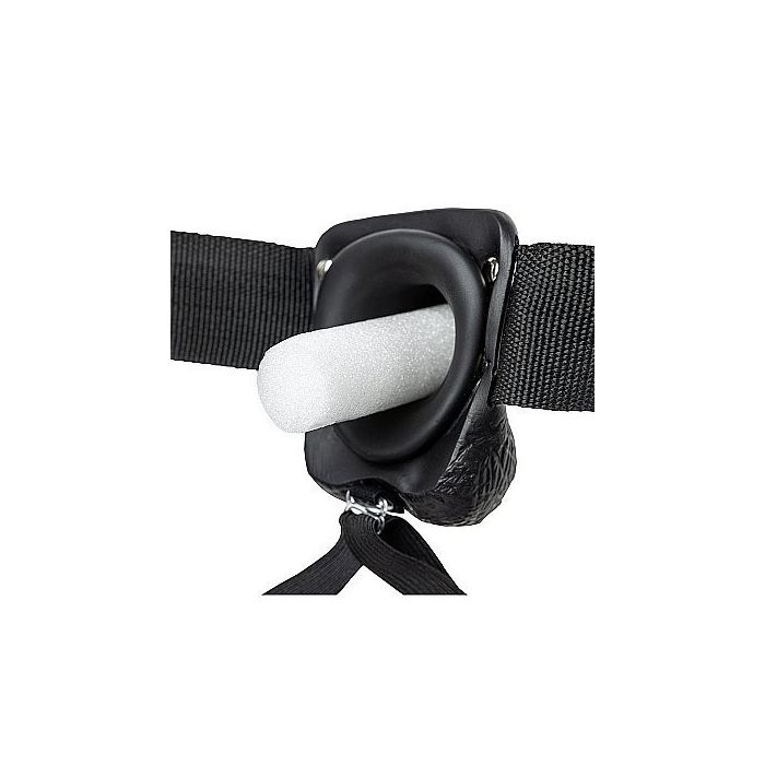 Strap On met Holle Dildo 18 cm - Zwart-strap-on-met-holle-dildo-18-cm-zwart-5.jpg