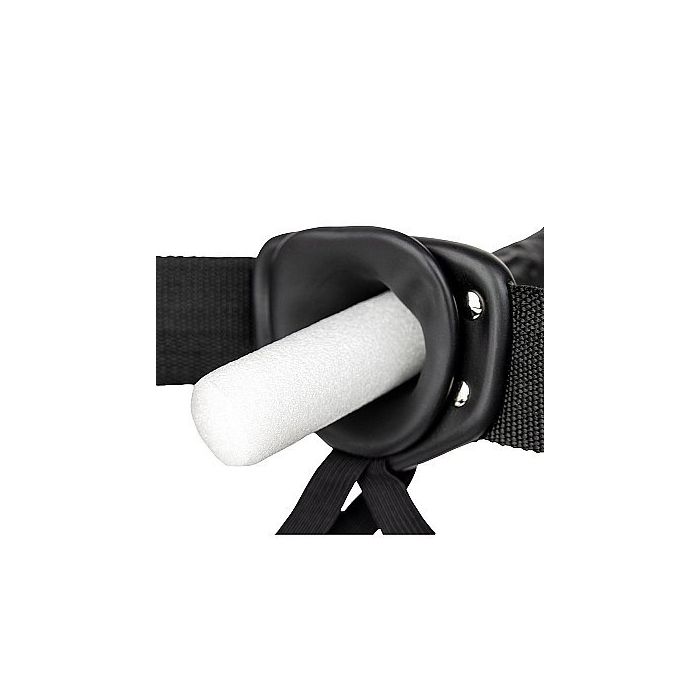 Strap On met Holle Dildo 20.5 cm - Zwart-strap-on-met-holle-dildo-20-5-cm-zwart-5.jpg