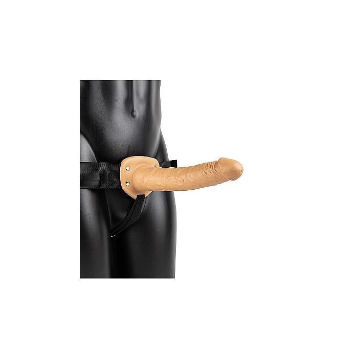 Strap On met Holle Dildo 25 cm - Licht Getint-strap-on-met-holle-dildo-25-cm-licht-getint-3.jpg