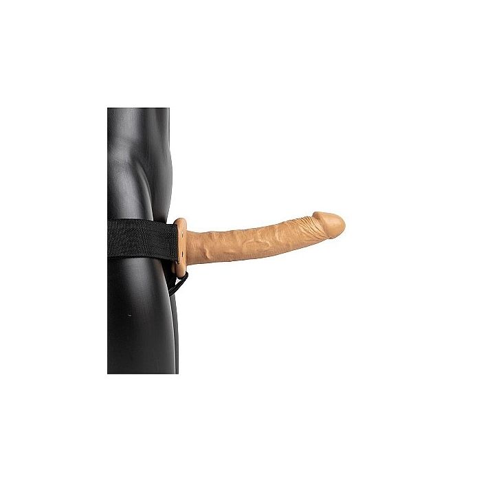 Strap On met Holle Dildo 25 cm - Licht Getint-strap-on-met-holle-dildo-25-cm-licht-getint.jpg