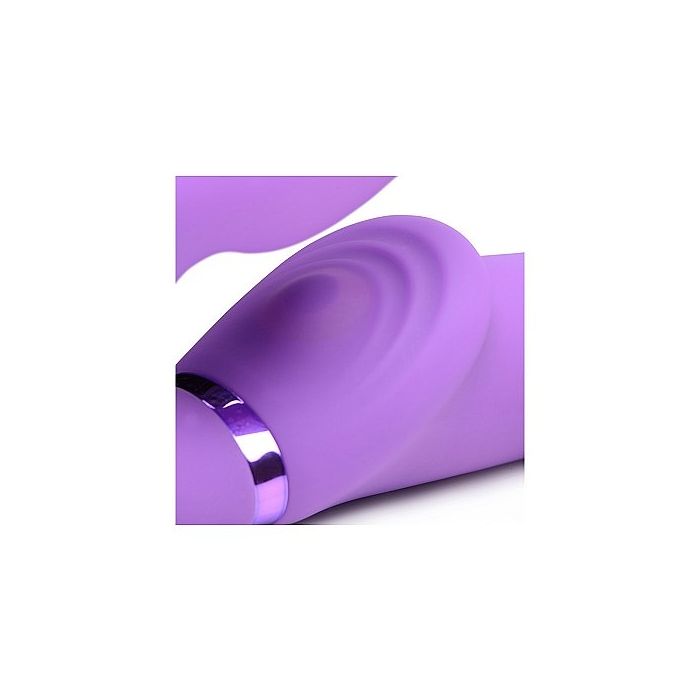 Strapless Strap-on met Clitoris Pulsaties - Paars-strapless-strap-on-met-clitoris-pulsaties-paars-close.jpg