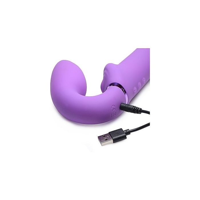 Strapless Strap-on met Clitoris Pulsaties - Paars-strapless-strap-on-met-clitoris-pulsaties-paars-isb.jpg