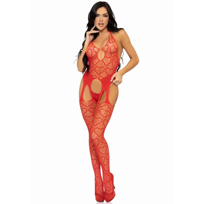 Sweetheart Net Jarretel Bodystocking - Rood-sweetheart-net-jarretel-bodystocking-rood-7.jpg