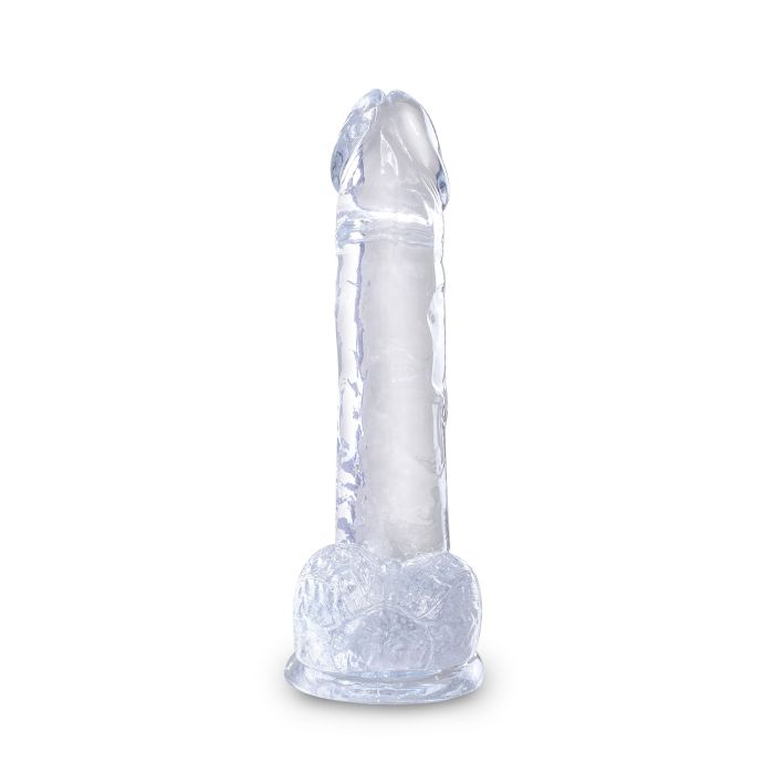 Transparante Realistische Dildo King Cock - 20 cm-transparante-realistische-dildo-king-cock-20-cm-vk.jpg