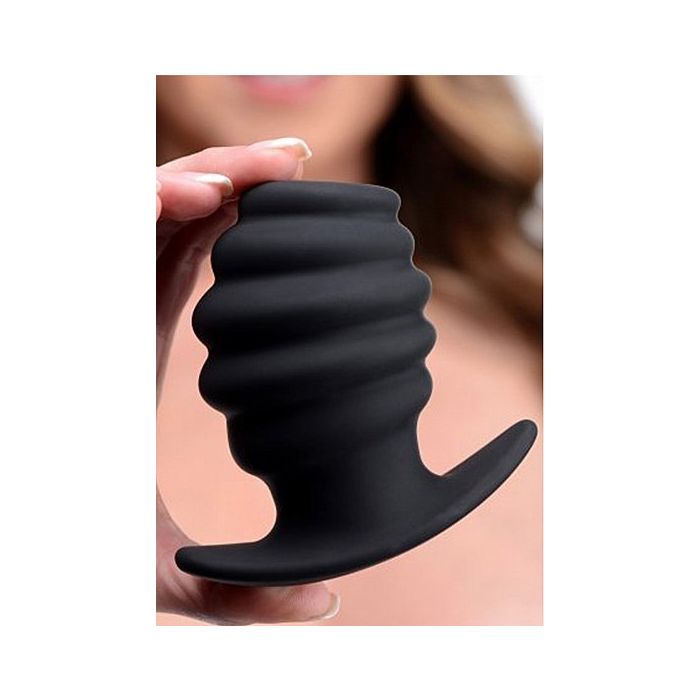 Tunnel Plug Hive Ass Geribbeld - Large-tunnel-plug-hive-ass-geribbeld-large-hand.jpg