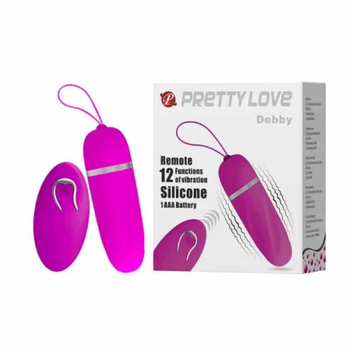 Vibratie Bullet met Afstandsbediening Debby - Paars-vibratie-bullet-met-afstandsbediening-debby-paars-naast-verpakking.jpg