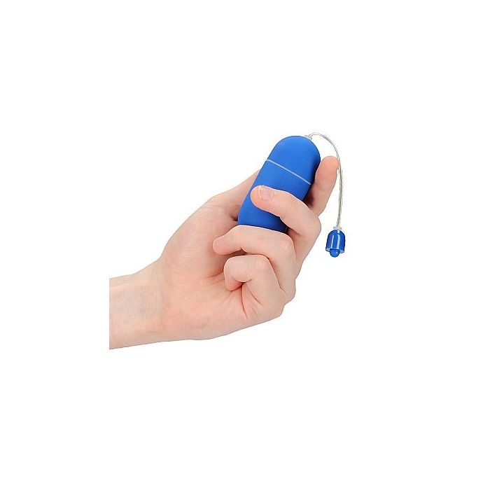 Vibrerend Eitje met 10 Standen - Blauw-vibrerend-eitje-met-10-standen-blauw-hand.jpg
