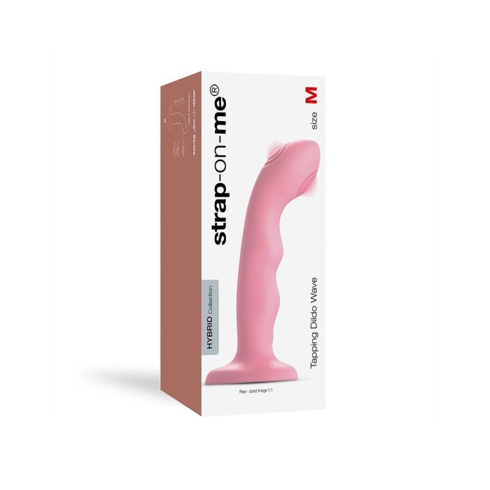 Tappende Strap-On Vibrator Wave - Roze-vibrerende-tappende-dildo-wave-roze-2.jpg