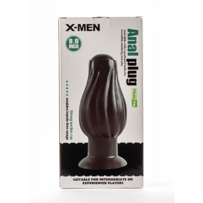 X-MEN Anaalplug met Zuignap Bulbs - Zwart-x-men-anaalplug-met-zuignap-bulbs-zwart-4.jpg
