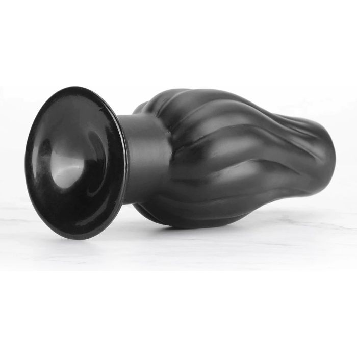 X-MEN Anaalplug met Zuignap Bulbs - Zwart-x-men-anaalplug-met-zuignap-bulbs-zwart-liggend.jpg