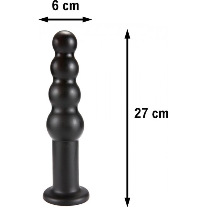 X-MEN Butt Plug Bumps - Zwart-x-men-buttplug-bumps-liggend-afmetingen.jpg