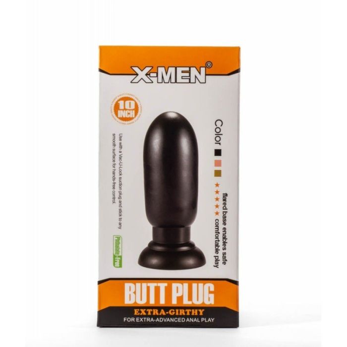 X-MEN XXL Buttplug Wadcutter - Zwart-x-men-xxl-buttplug-wadcutter-zwart-3.jpg