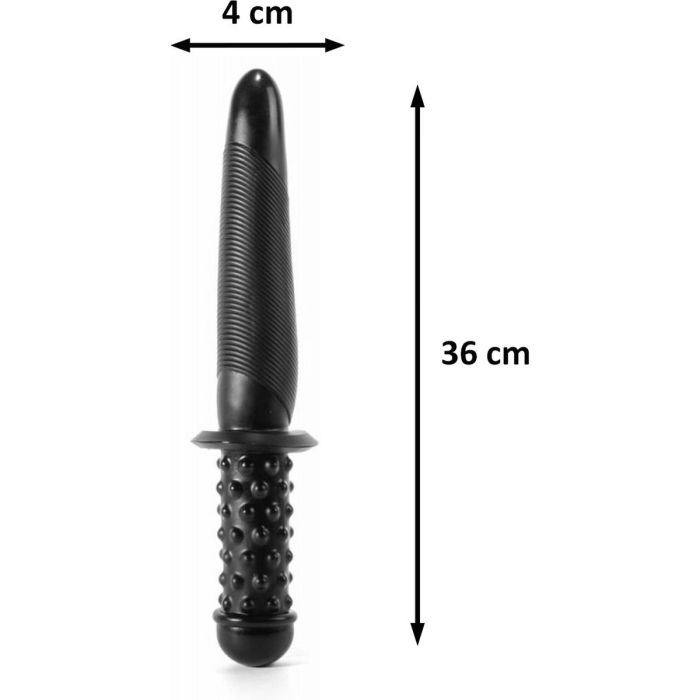 X-MEN XXL Dildo Handheld - Zwart-x-men-xxl-dildo-handheld-afmetingen.jpg