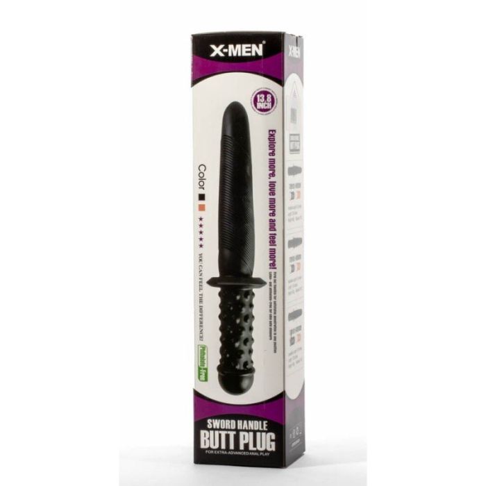 X-MEN XXL Dildo Handheld - Zwart-x-men-xxl-dildo-handheld-zwart-3.jpg