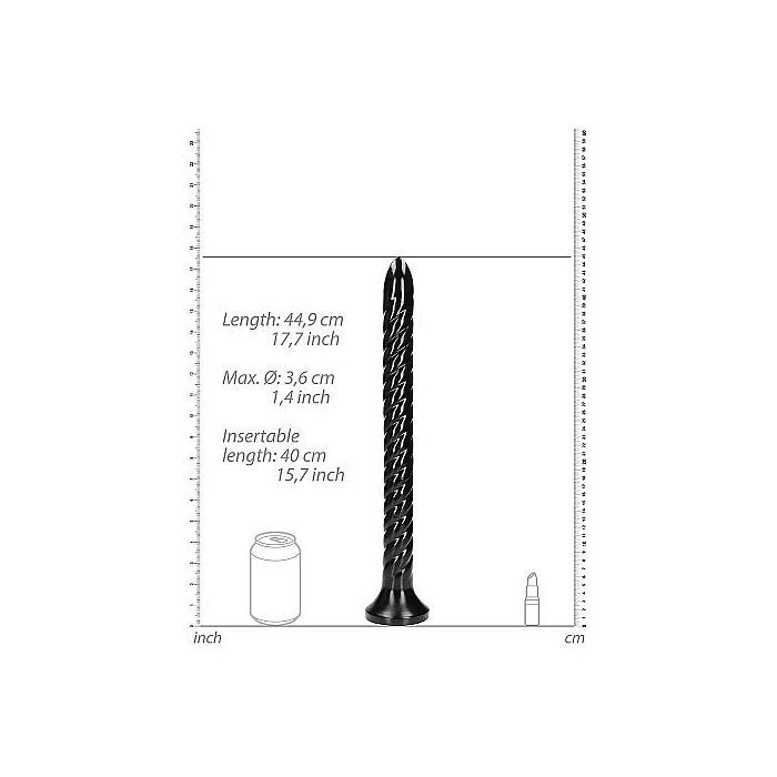 XXL Dildo Swirled Anal Snake - 44 cm-xxl-dildo-swirled-anal-snake-44-cm-3.jpg