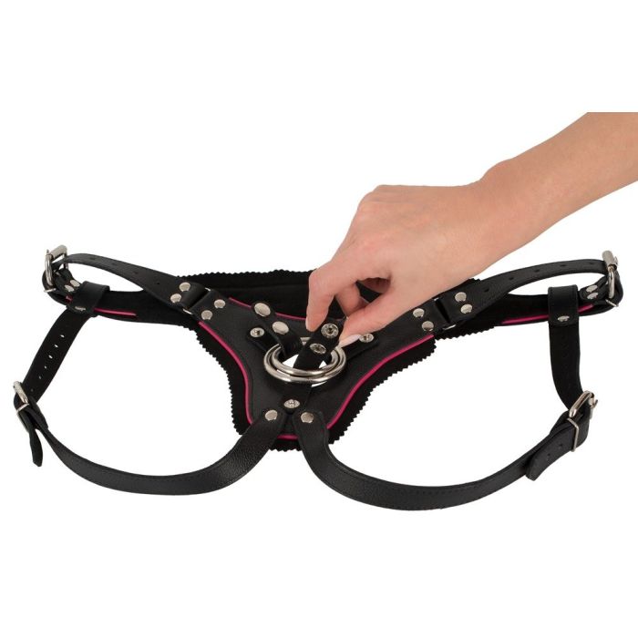 Zado Leren Strap-On Harnas - Zwart-zado-leren-strap-on-harnas-zwart-4.jpg