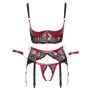 Cottelli Bondage Kanten Lingerie Set - Rood-cottelli-bondage-lingerie-set-rood-5.jpg