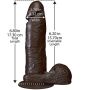Realistische Dildo met Ballen en Zuignap Zwart - 6 Inch-doc-johnson2.jpg