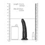 Slanke Realistische Dildo 15.5 cm - Zwart-slanke-realistische-dildo-15-5-cm-zwart-3.jpg